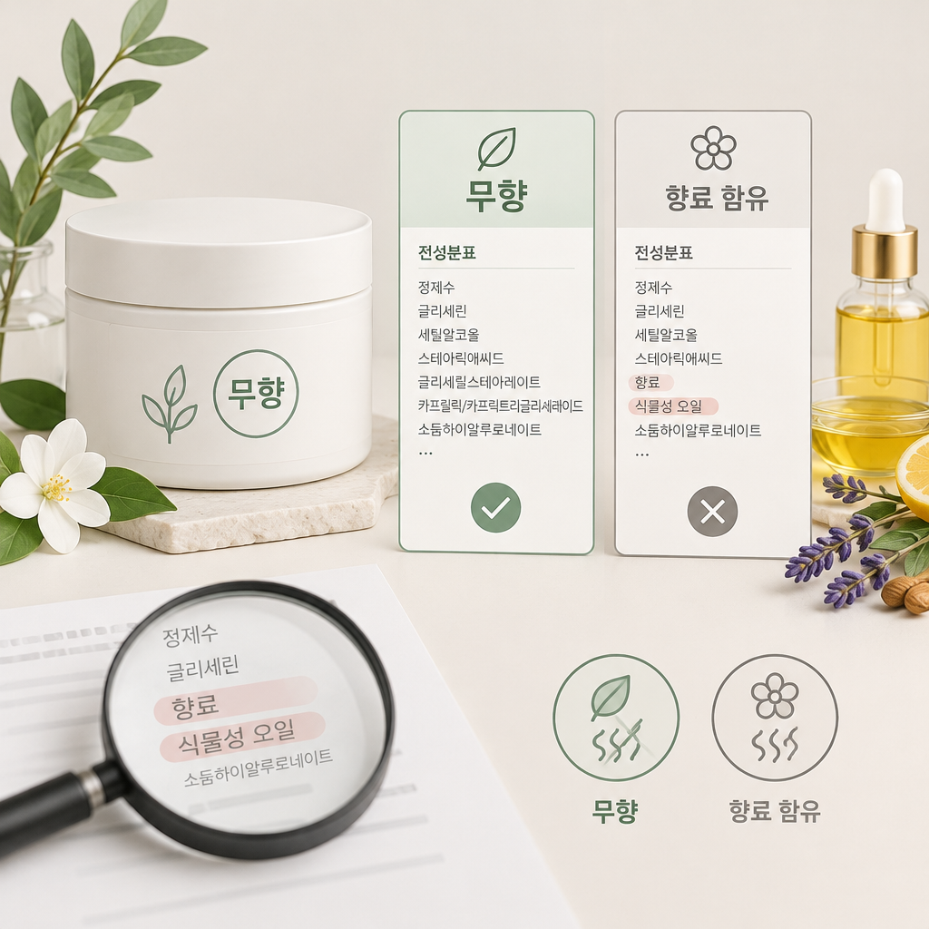 AI 생성 설명 이미지: 파주 브라질리언왁싱 도도라인왁싱 파주운정본점 | 왁싱 제품의 ‘무향’ 표시는 무엇을 뜻할까